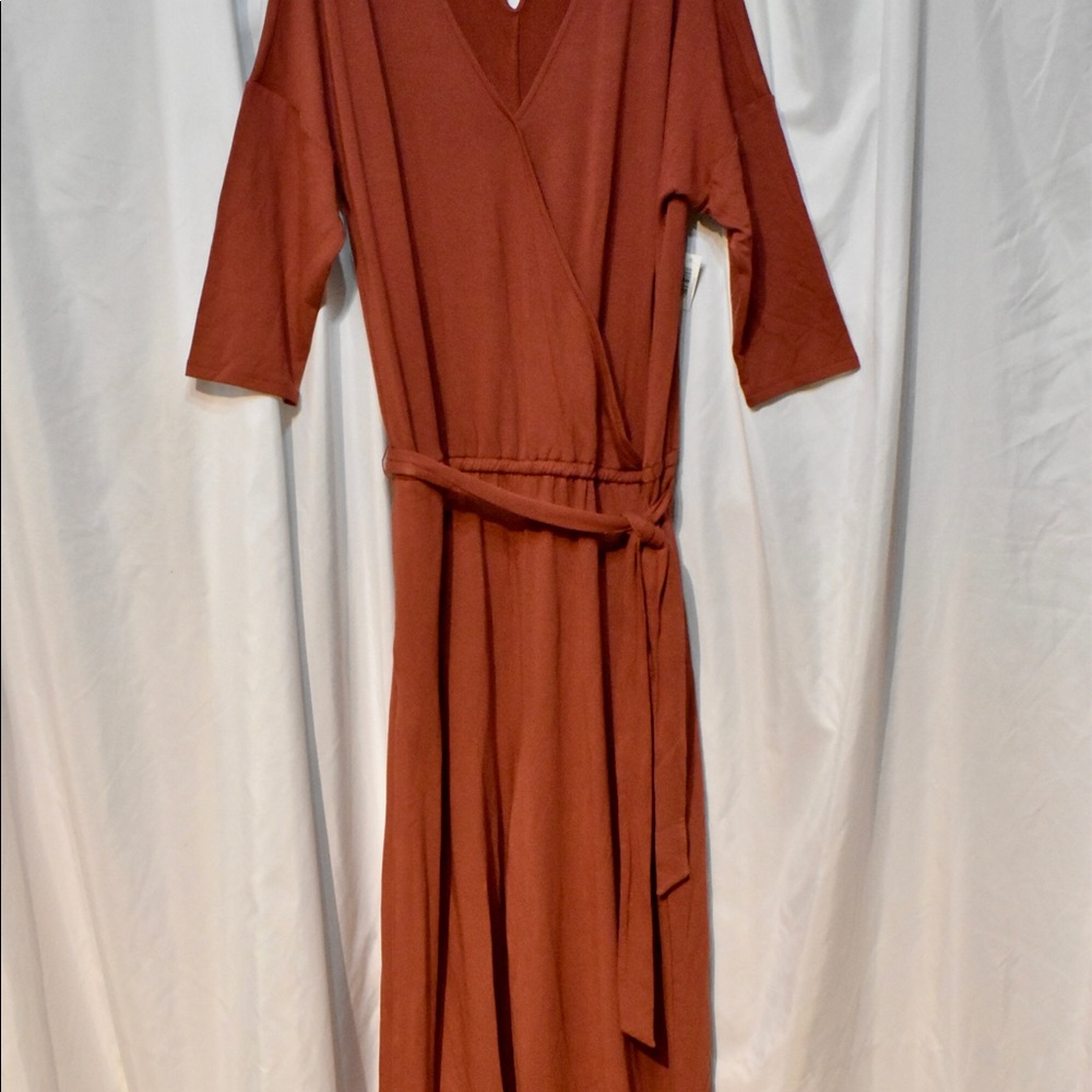 Daily Ritual Rust Jumpsuit NWT - Picture 2 of 5